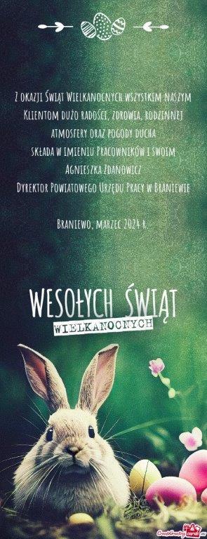 Życzenia Wielkanocna 2024