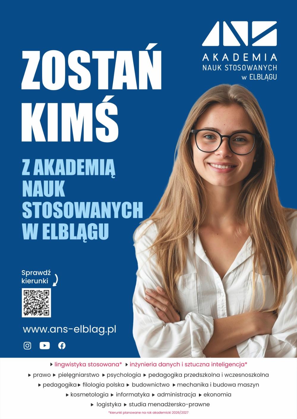 Oferta edukacyjna Akademii Nauk Stosowanych w Elblągu